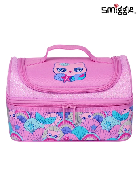 Smiggle Pink Hi There Double Decker Lunchbox (Q95640) | €25
