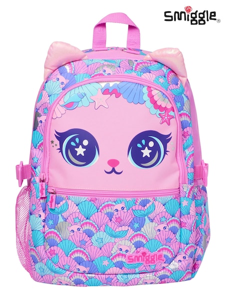 Smiggle Pink Hi There Classic Attach Backpack (Q95642) | AED251