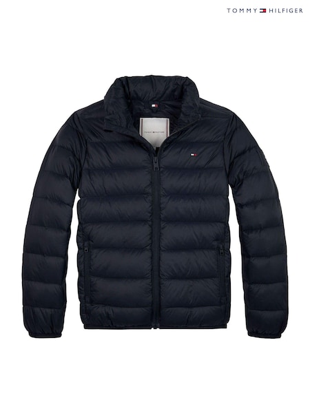Tommy Hilfiger Blue Essential Light Down Jacket (Q95836) | AED320 - AED378