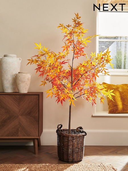 Orange Artificial Autumnal Tree (Q96005) | AED277