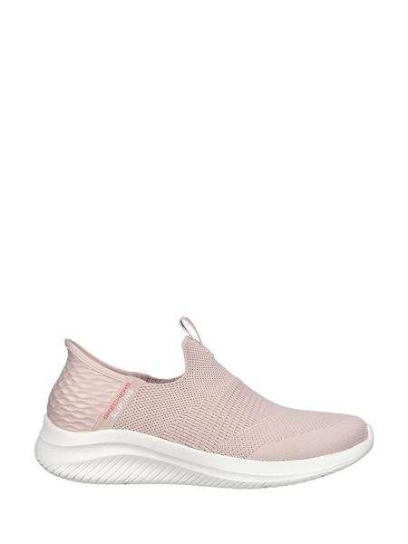 Skechers Pink Womens Ultra Flex 3.0 Slip In Trainers (Q96138) | €68
