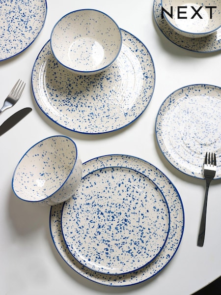 12 Piece Speckle Dinner Set (Q96230) | 411 LEI