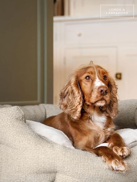 Lords and Labradors Natural Essentials Herdwick Oval Dog Bed (Q96234) | €81 - €108