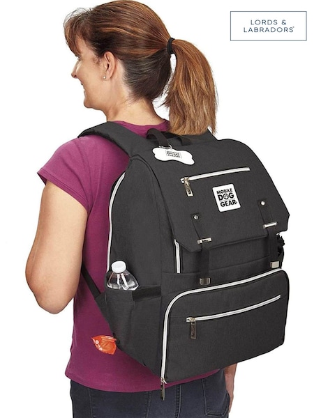 Lords and Labradors Black Dog Backpack (Q96236) | AZN 175