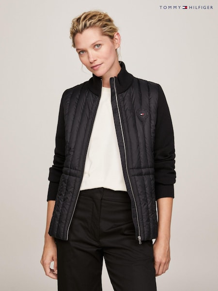 Tommy Hilfiger Lightweight Padded Knit Mix Jacket (Q96242) | 147 €