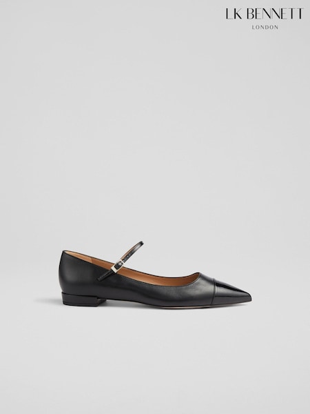 LK Bennett Leather Monty Mary Jane Pumps (Q96394) | ‏793 ر.س.‏