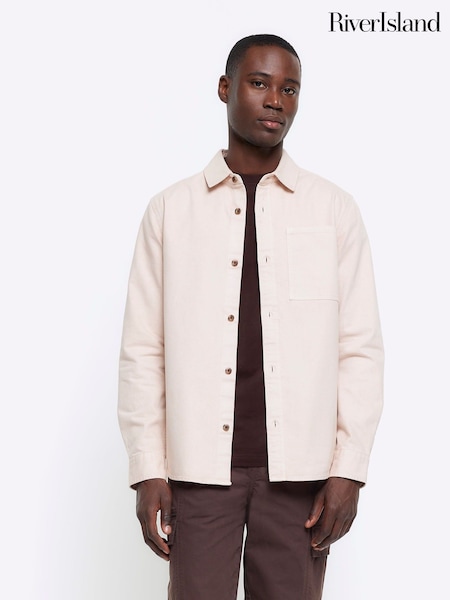 River Island Pink Long Sleeved Shirt (Q96435) | €13