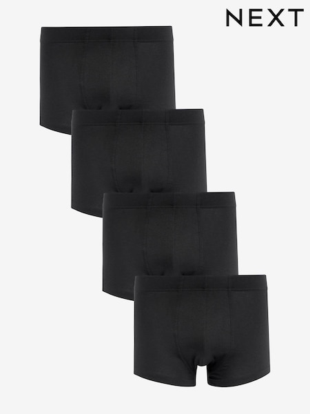 Black 4 pack Essential Hipsters (Q96560) | €17
