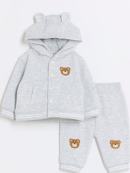 River Island Baby Boys Teddy Bear Sweat Set (Q96613) | € 19
