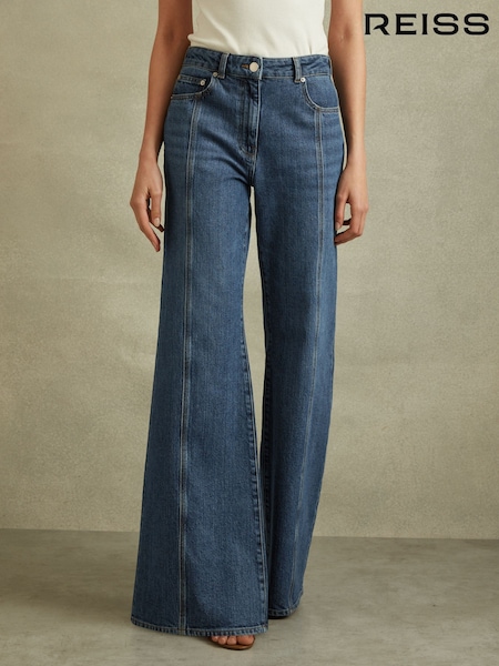Reiss Juniper Flared Front Seam Jeans (Q96635) | 215 €