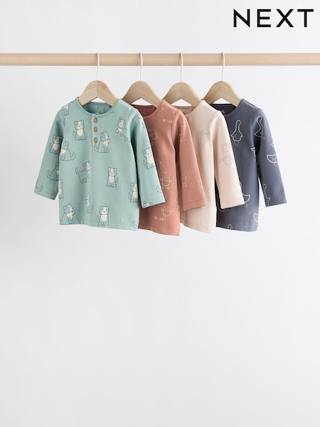 Mineral-Farm - Long Sleeve Baby T-Shirts 4 Pack (Q96780) | 18 € - 19 €
