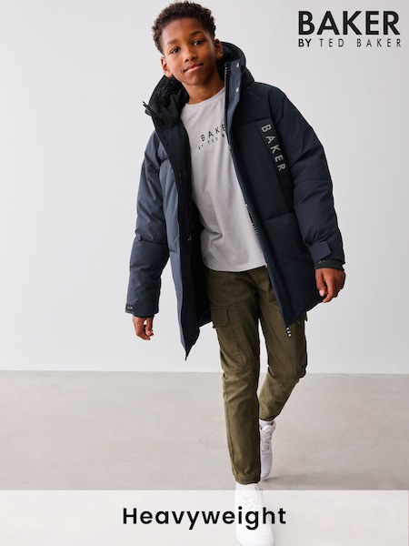 Baker by Ted Baker Shower Resistant Parka Coat (Q96805) | 69 € - 75 €
