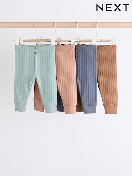 Minerals Rib Baby Leggings 4 Pack (Q96818) | €8 - €9