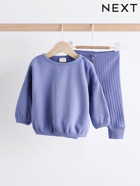 Blue Baby Sweatshirt And Leggings Set (Q96880) | €9 - €11