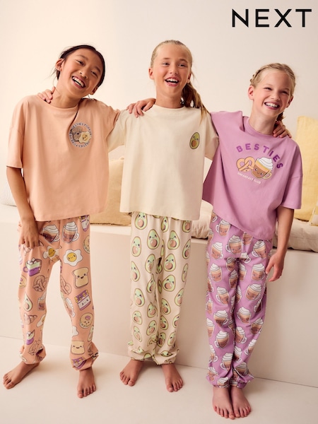 Pastell - Jogger Pyjamas 3 Pack (3-16yrs) (Q96919) | 41 € - 52 €