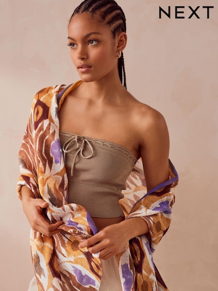 Aztec Print Lightweight Scarf (Q97059) | €6.50