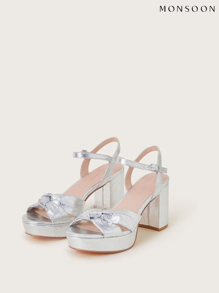 Hopea - Monsoon Metallivärit Twist Knot Sandaalit (Q97113) | €102