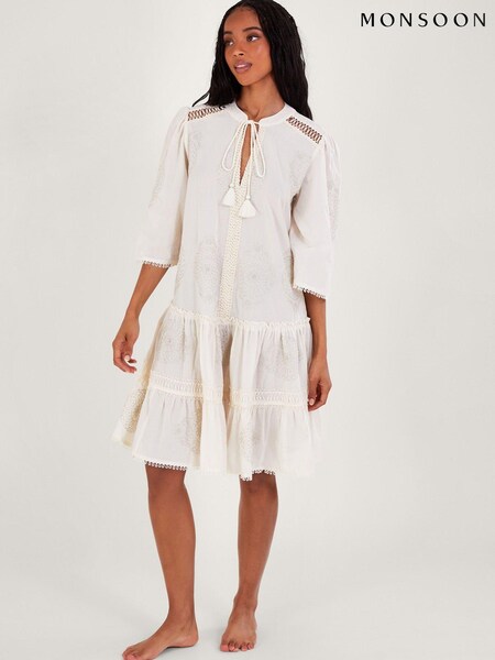 Monsoon Penny Embroidered Kaftan (Q97139) | 304 LEI