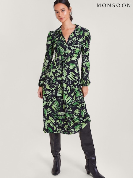 Monsoon Ophelia Print Midi Dress (Q97177) | €22