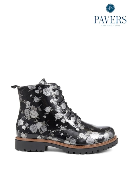 Pavers Casual Lace-Up Ankle Boots (Q97195) | AED131