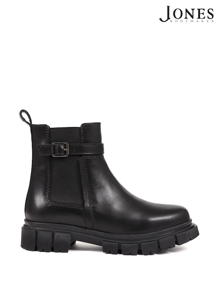 Jones Bootmaker Maelee Leather Ankle Boots (Q97198) | R$ 980