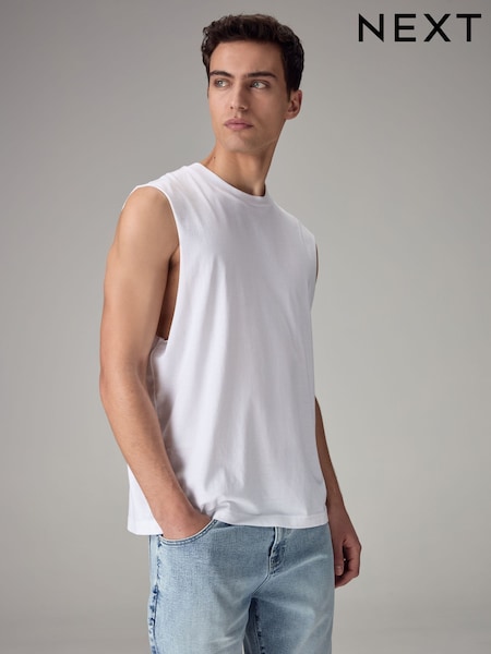 White Tank Top Vest (Q97388) | €9