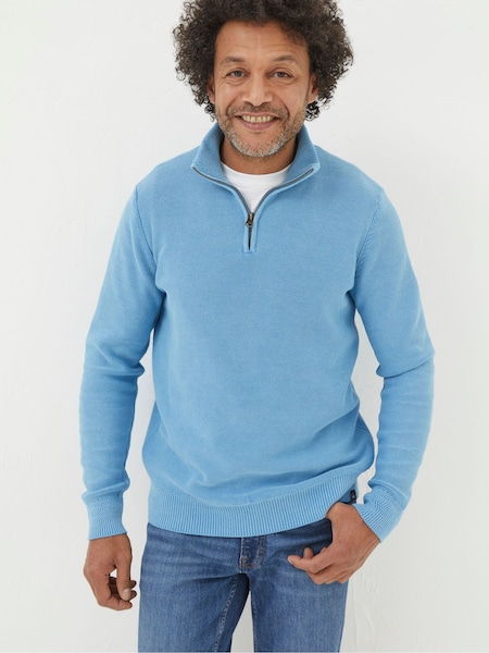 FatFace Blue Berwick Half Neck Jumper (Q97500) | €34