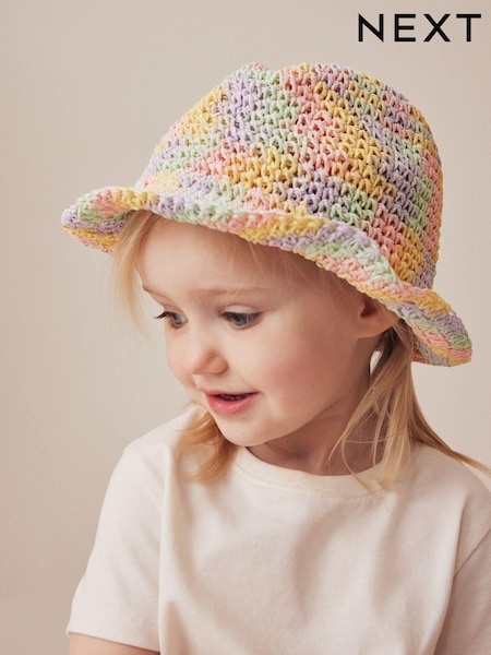 Multi Pastel Trilby Hat (3mths-10yrs) (Q97546) | €6 - €8