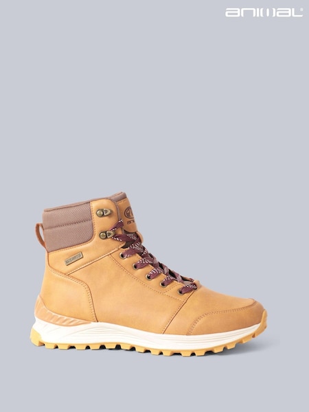 Animal Brown Vegan Hayden Womens Waterproof Boots (Q97739) | 5,107 UAH