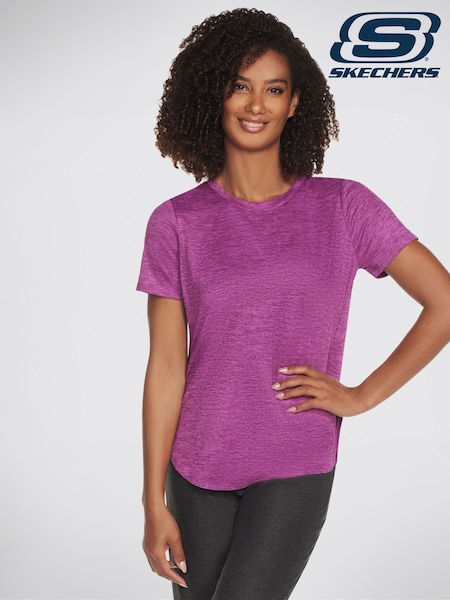 Skechers Purple GO DRI Swift Tunic T-Shirt (Q97740) | OMR8
