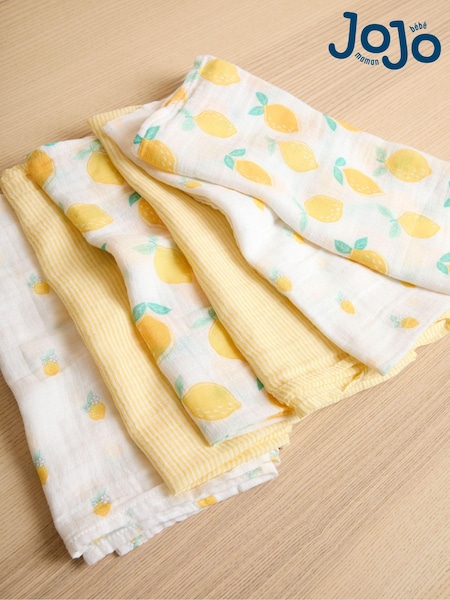 JoJo Maman Bébé 6-Pack Muslins (Q97784) | €27