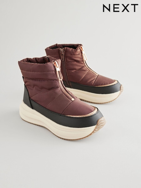 Dark Brown Hybrid Boots (Q97884) | €30 - €37