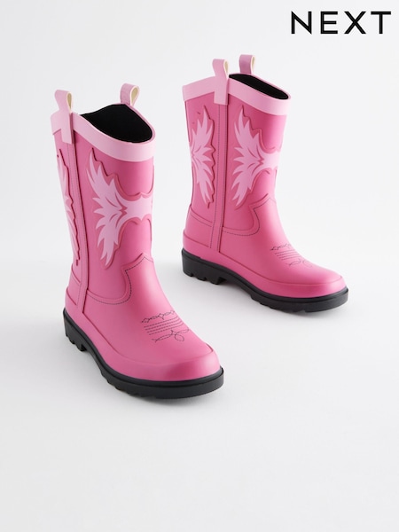 Pink Western Wellies (Q97904) | $34 - $39