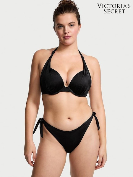Victoria's Secret Nero Black Halter Swim Bikini Top (Q98053) | €30
