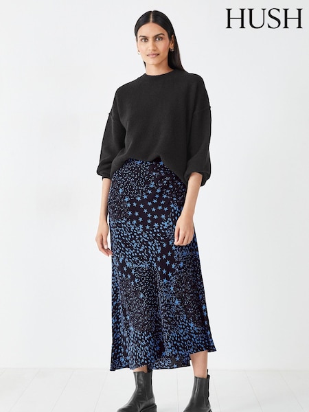 Hush Black Lily Midi Skirt (Q98263) | €25