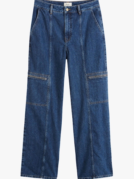 Hush Blue Sara Cargo Jeans (Q98286) | €56