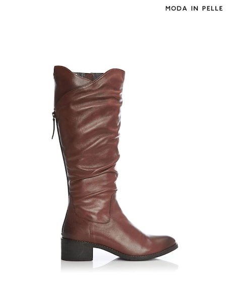 Moda In Pelle Luche Long Back Zip Boots (Q98294) | 443 QAR