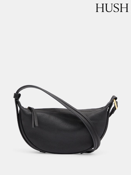 Hush Black Rory Crescent Crossbody Bag (Q98461) | €185