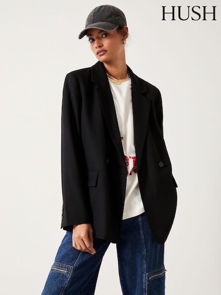 Hush Double Breasted Blazer (Q98473) | €94