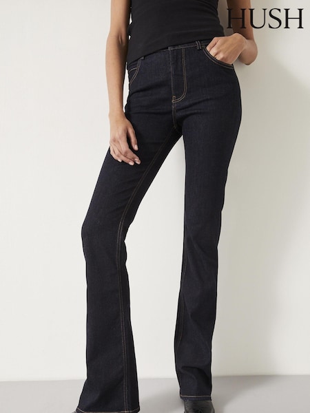 Albastru - Blugi bootcut Hush Lorna (Q98474) | 371 LEI