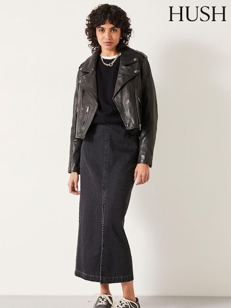 Hush Rachel Denim Maxi Skirt (Q98488) | 268 LEI