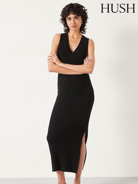 Hush Mairead V-Neck Knitted Dress (Q98502) | €32