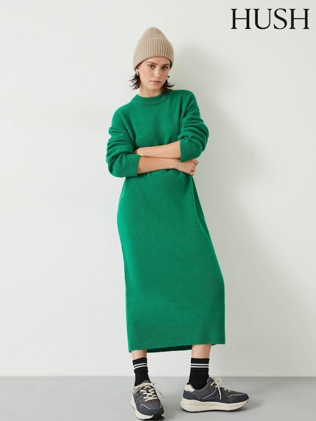 Hush Green Dalton Knitted Dress (Q98526) | €72