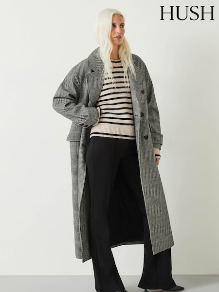 Hush Natural Casey Striped Knitted Jumper (Q98537) | €42