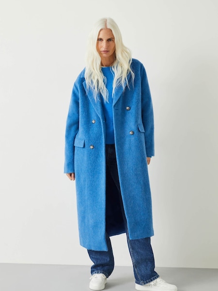 Hush Blue Scout Double Breasted Coat (Q98542) | €229