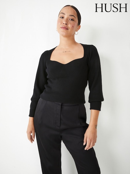 Hush Engineered Rib Knitted Top (Q98558) | 24 €
