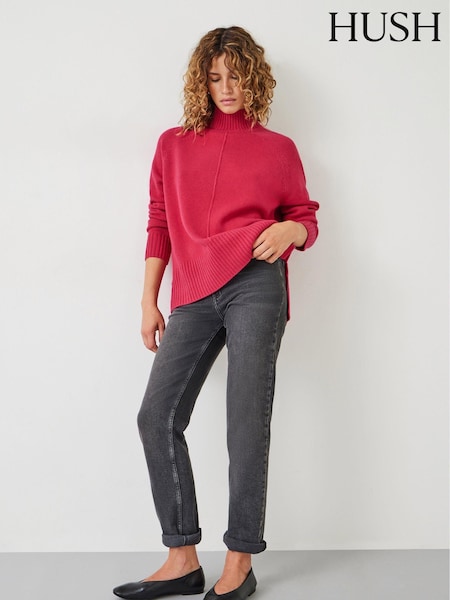 Hush Lacy Seam Detail Jumper (Q98565) | 447 LEI