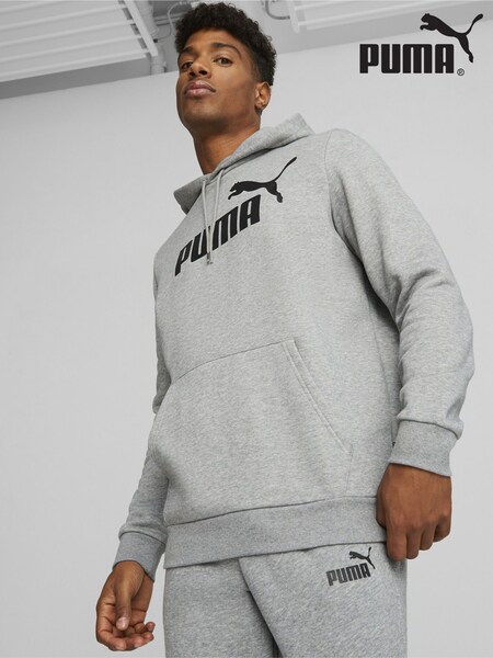 Grå - Puma Men Essentials Big Logo Hoodie (Q99242) | kr707