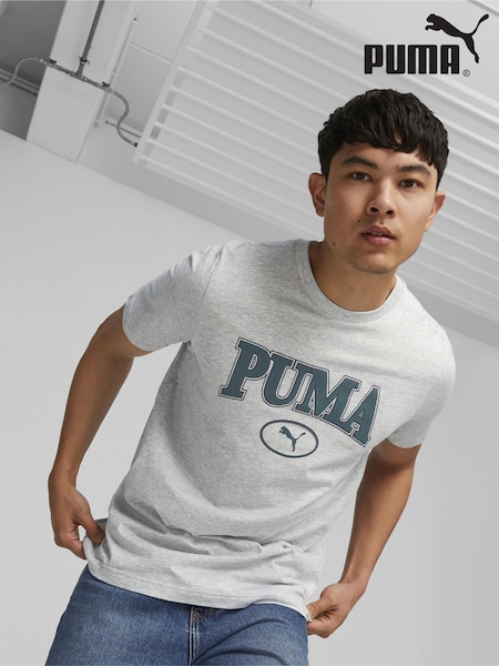 Puma Grey Mens 100% Cotton T-Shirt (Q99249) | 160 zł