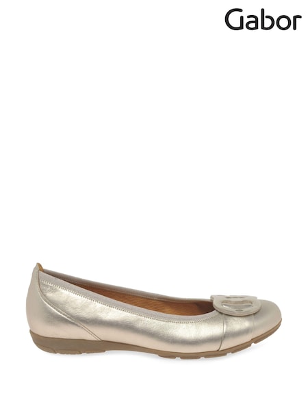 Gabor Rosta Ballerina Leather Shoes (Q99336) | €141